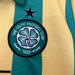 Mens Jersey Nike Celtic Green Yellow Magners Size L 001376626 Ireland